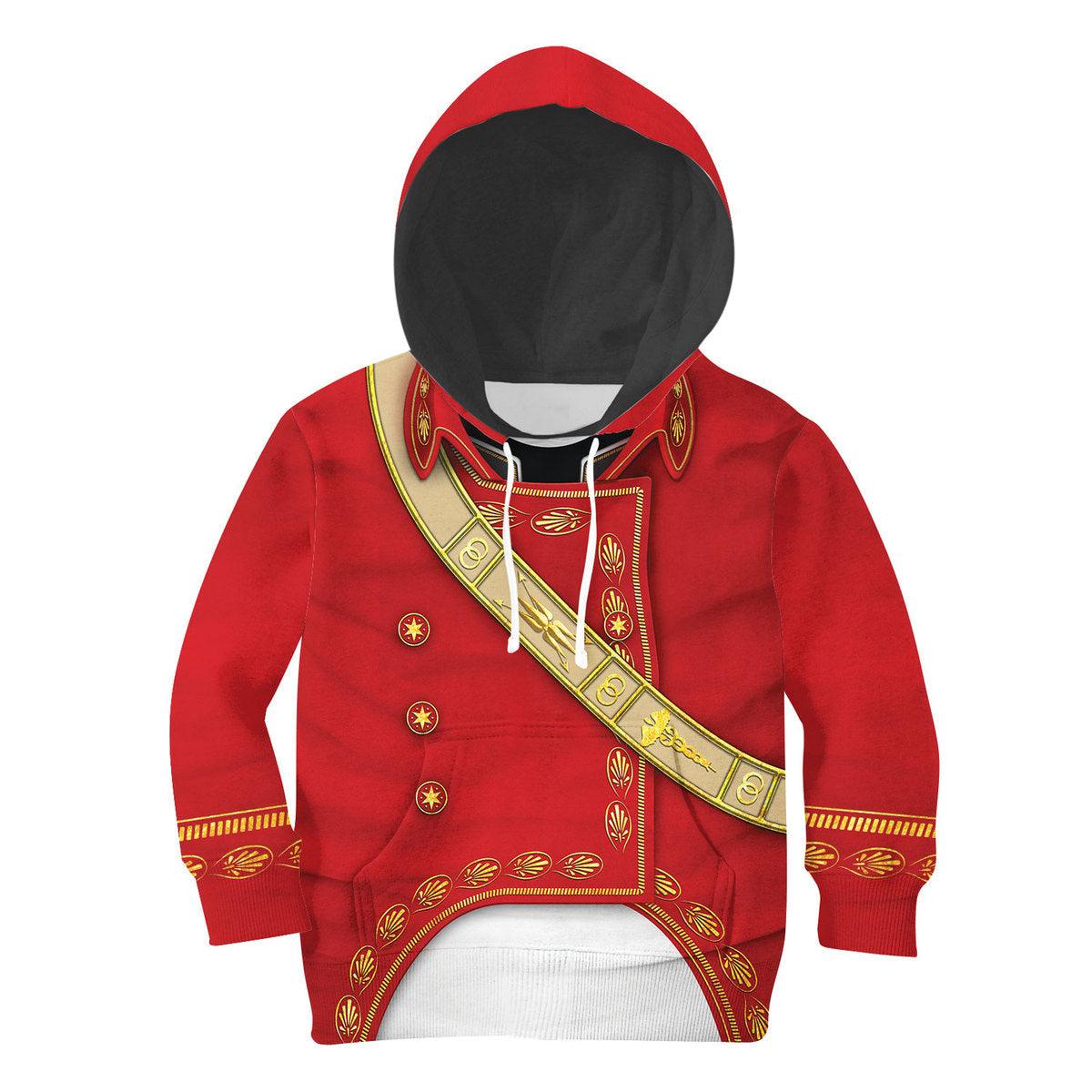 thumbnail image 2 of Napoleon Bonaparte Cosplay Hoodie - Historical Figure Pullover Sweatshirt For Men, Halloween Costume 2 of 9