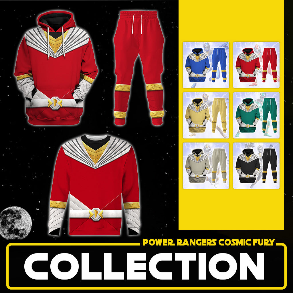 Unleash Cosmic Power: Power Rangers Cosmic Fury Cosplay & Apparel