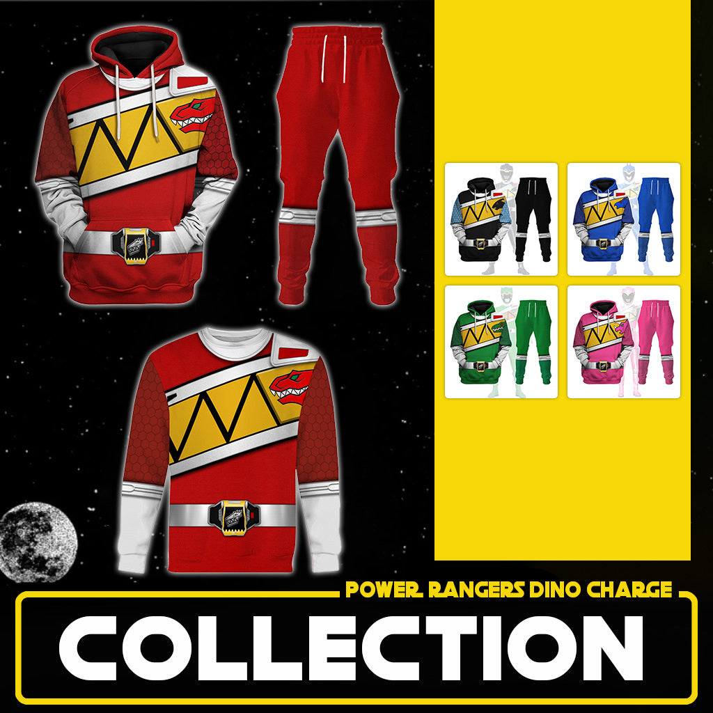 Roar into Action: Power Rangers Dino Charge Cosplay & Apparel