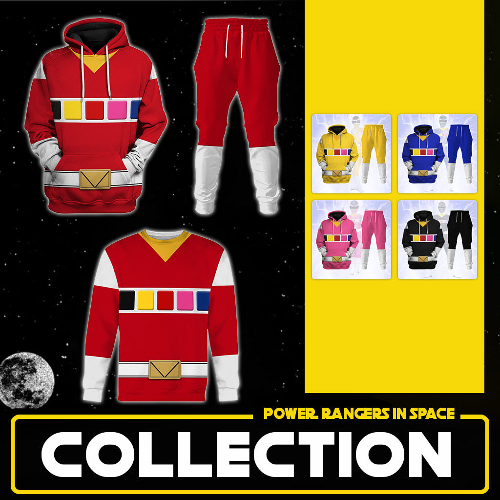 Embark on Cosmic Adventures: Power Rangers In Space Cosplay & Apparel