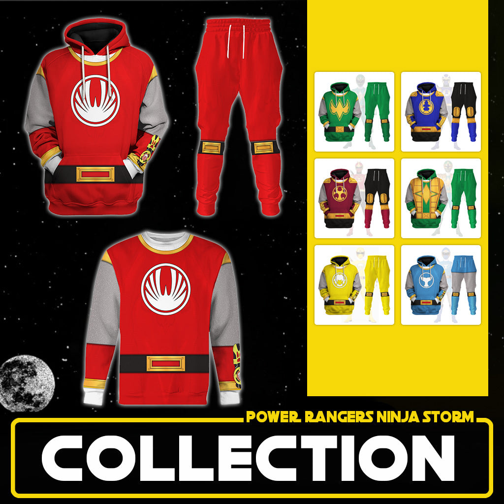 Roar into Action: Power Rangers Ninja Storm Cosplay & Apparel