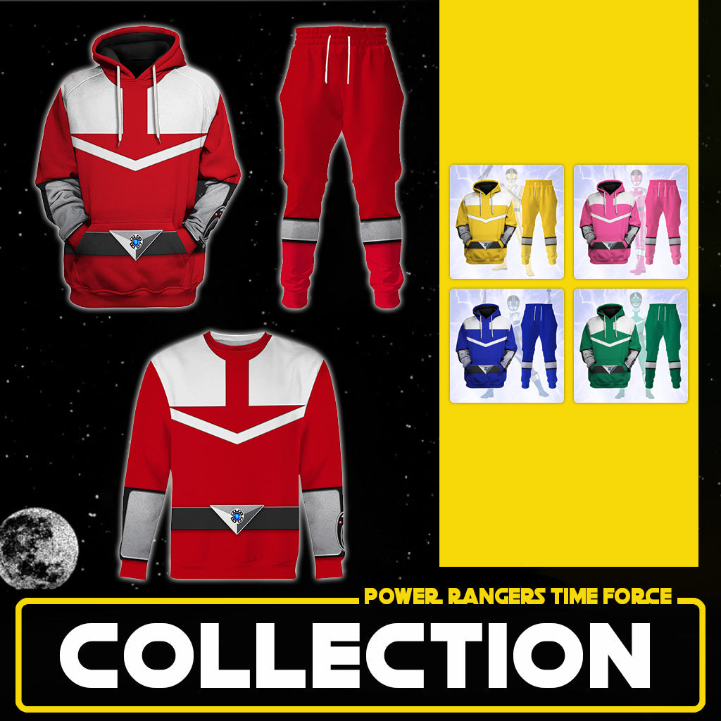 Command the Power of Time: Power Rangers Time Force Cosplay & Apparel