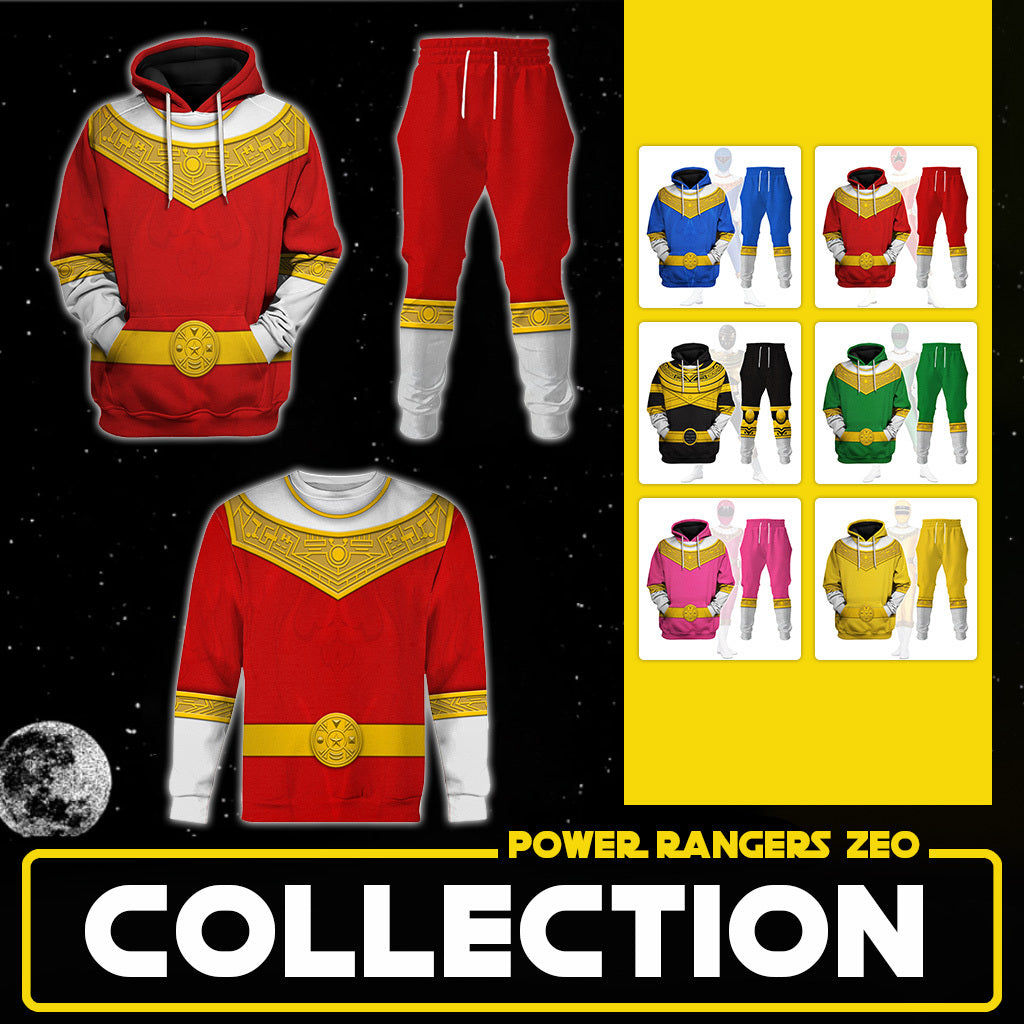 Roar into Action: Power Rangers Zeo Cosplay & Apparel