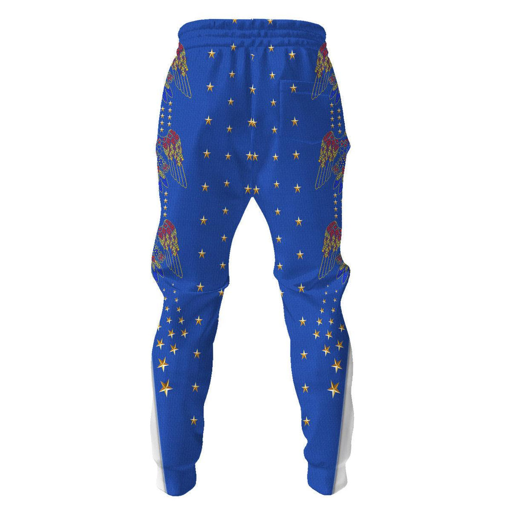 Oodiegang Elvis EAGLE Blue Costume Hoodie Sweatshirt T-Shirt Sweatpants - Oodiegang.com