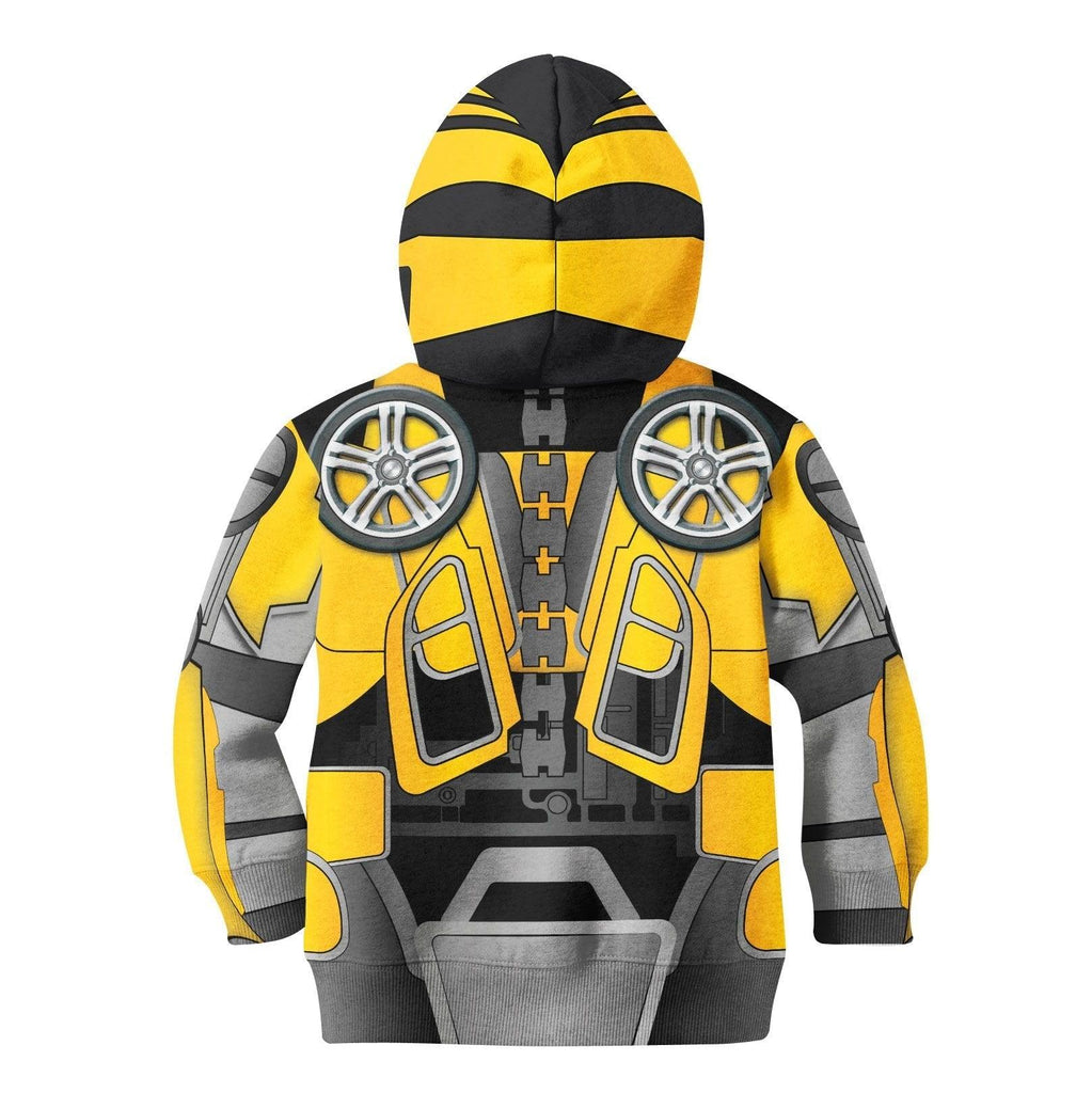 OodieGang Bumblebee Kid Costume Cosplay Hoodie Sweatshirt T-Shirt - OodieGang.com