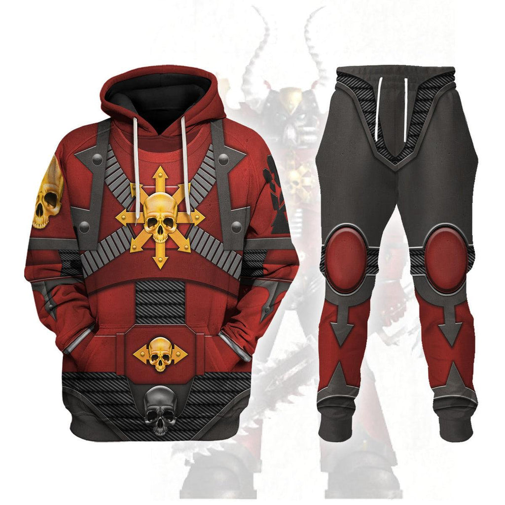 Red Corsairs Warband Colour Scheme T-shirt Hoodie Sweatpants Cosplay - OodieGang