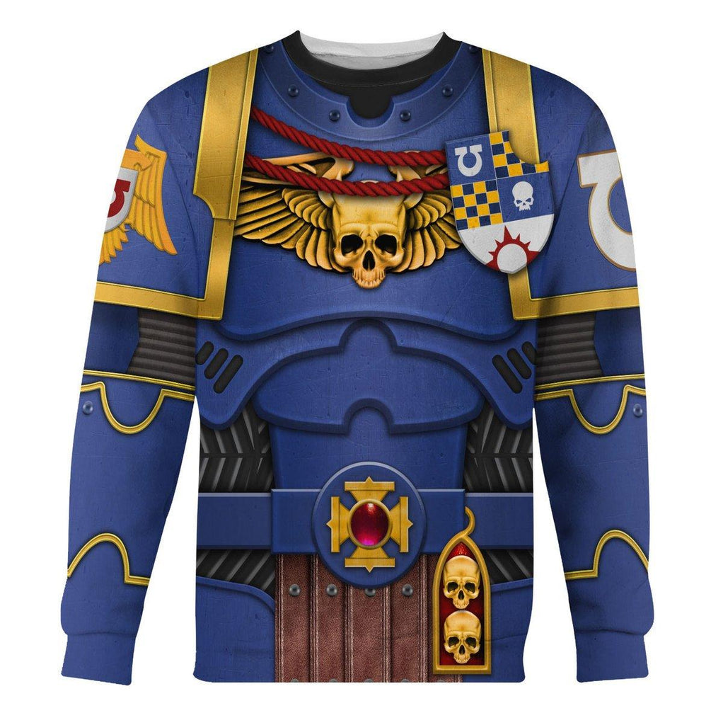 Ultramarines Captain T-shirt Hoodie Sweatpants Cosplay - OodieGang