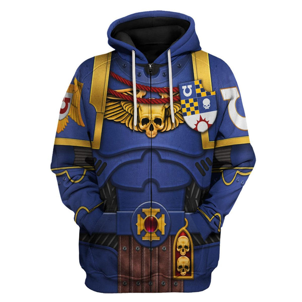 Ultramarines Captain T-shirt Hoodie Sweatpants Cosplay - OodieGang