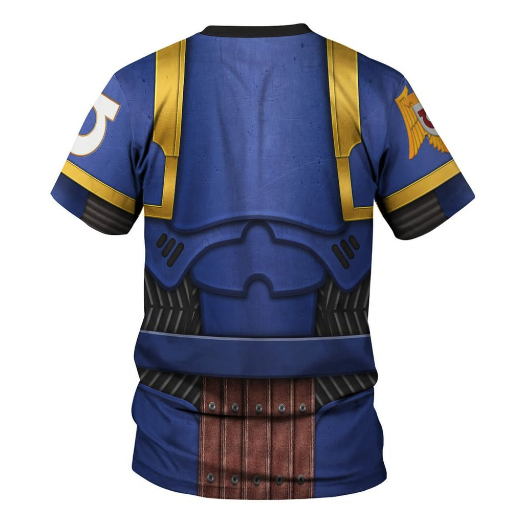 Ultramarines Captain T-shirt Hoodie Sweatpants Cosplay - OodieGang