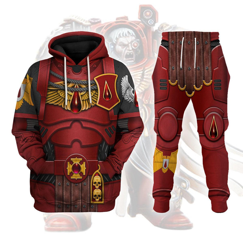 Blood Angels Captain T-shirt Hoodie Sweatpants Cosplay - OodieGang