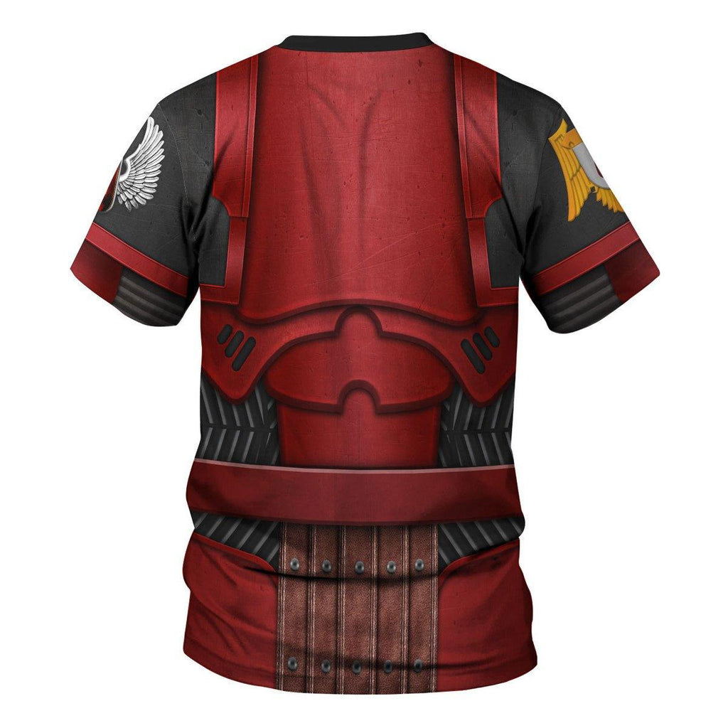 Blood Angels Captain T-shirt Hoodie Sweatpants Cosplay - OodieGang