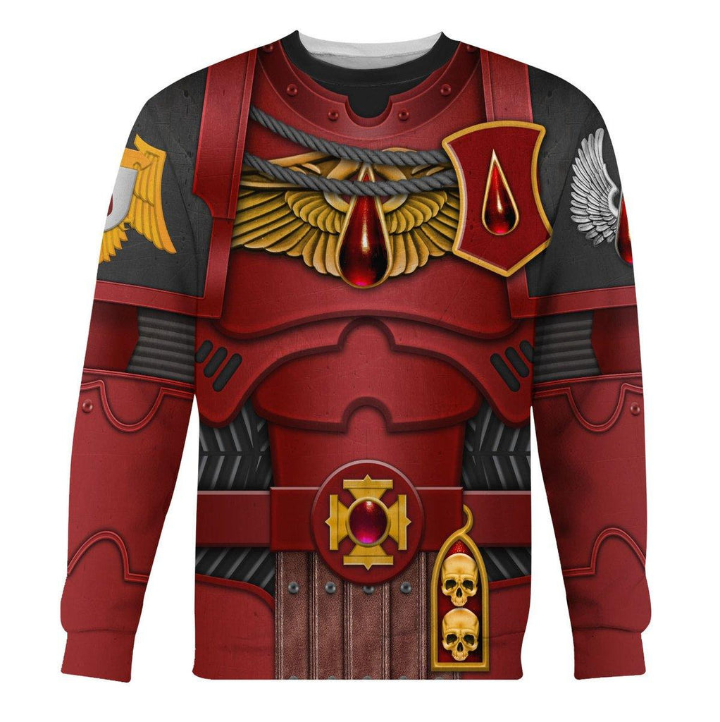 Blood Angels Captain T-shirt Hoodie Sweatpants Cosplay - OodieGang