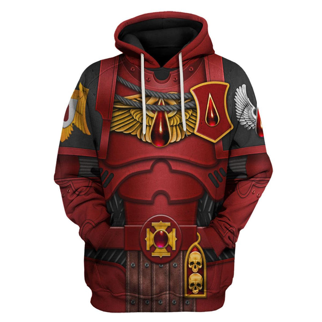 Blood Angels Captain T-shirt Hoodie Sweatpants Cosplay - OodieGang