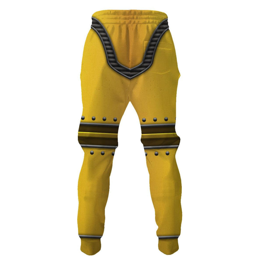 Imperial Fists in Mark III Power Armor T-shirt Hoodie Sweatpants Cosplay - OodieGang