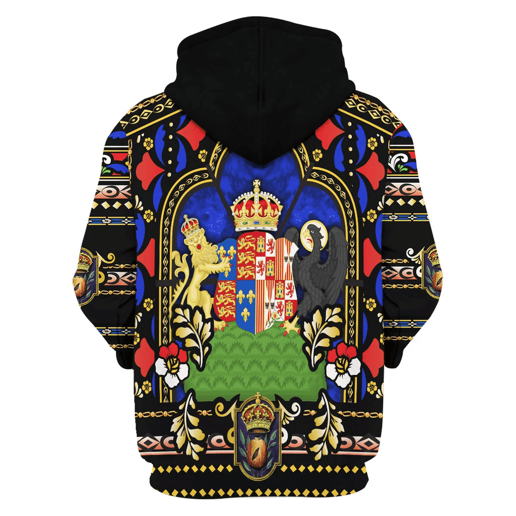 OodieGang Catherine of Aragon Queen of England Costume Hoodie Sweatshirt T-Shirt Tracksuit - OodieGang.com