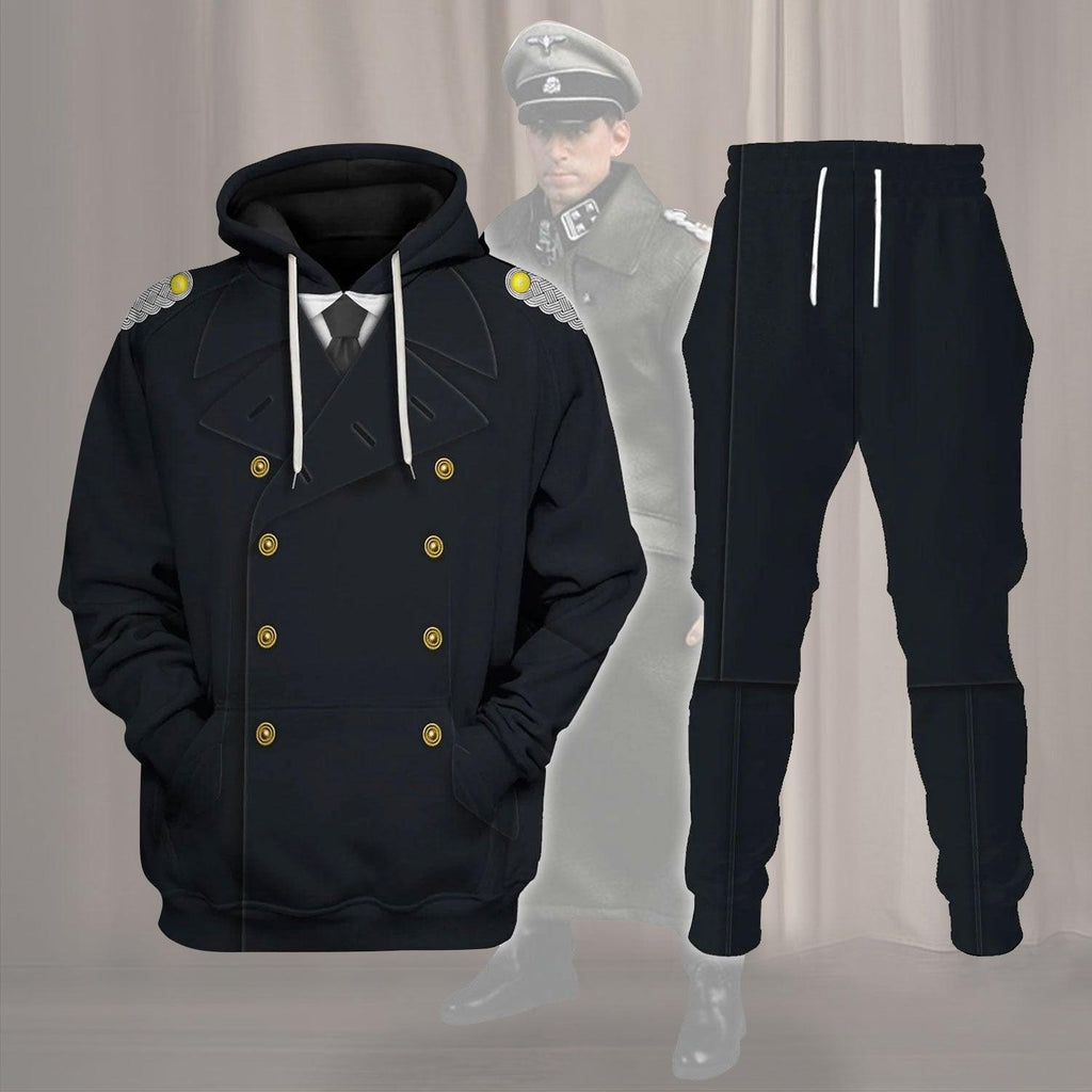 OodieGang German Kriegsmarine (War Navy) Officer Costume Hoodie Sweatshirt T-Shirt Tracksuit - OodieGang.com