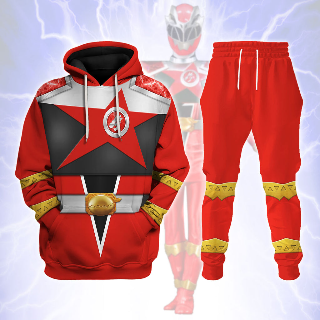 Red Ranger Track Suit MakerHuman.com | Unleash Cosmic Power: Power Rangers Cosmic Fury ...
