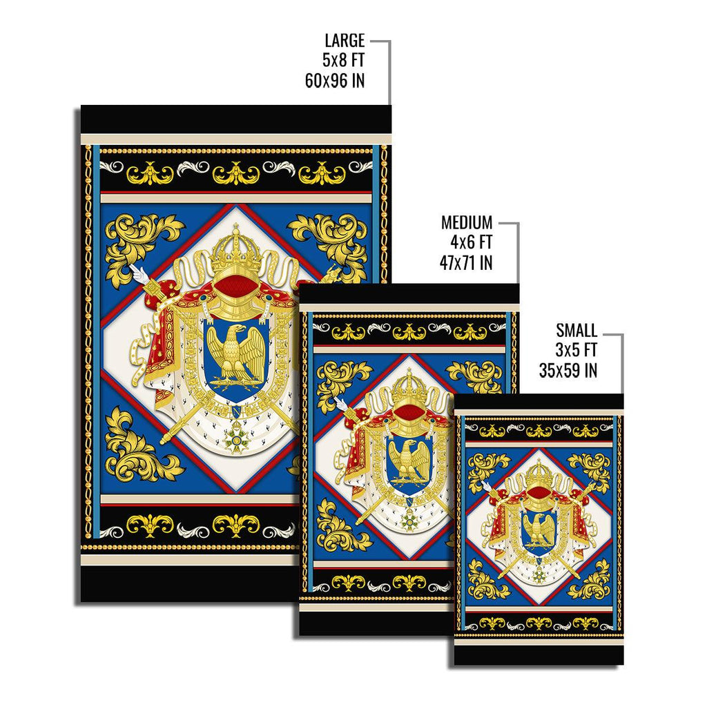 Oodiegang Napoleon Coat Of Arm Rug - Oodiegang.com