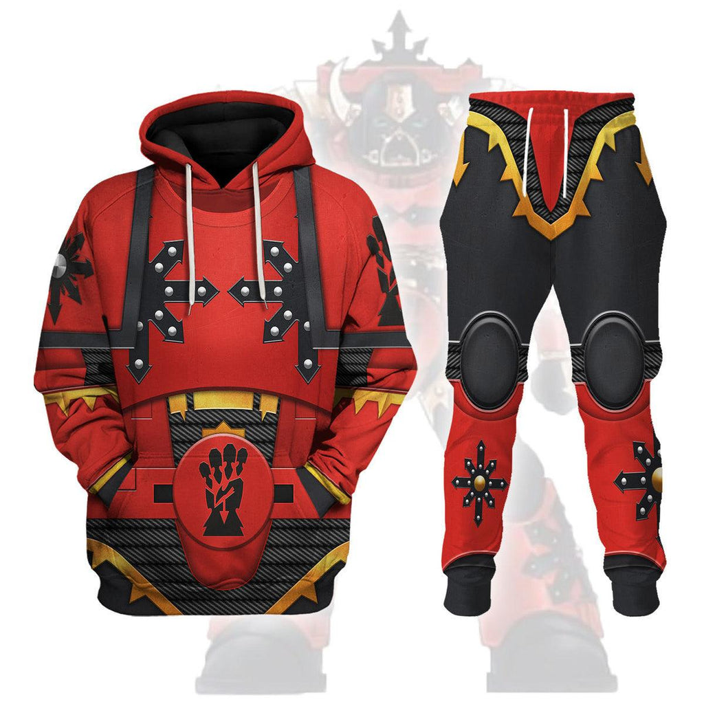 A Red Corsairs Heretic Astartes T-shirt Hoodie Sweatpants Cosplay - OodieGang