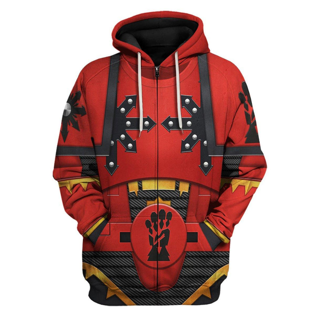 A Red Corsairs Heretic Astartes T-shirt Hoodie Sweatpants Cosplay - OodieGang