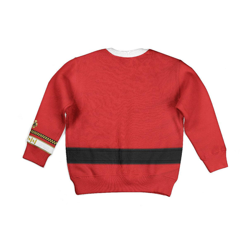 Admiral James T. Kirk Costume Officer Kid Hoodie Sweatshirt T-Shirt - OodieGang.com