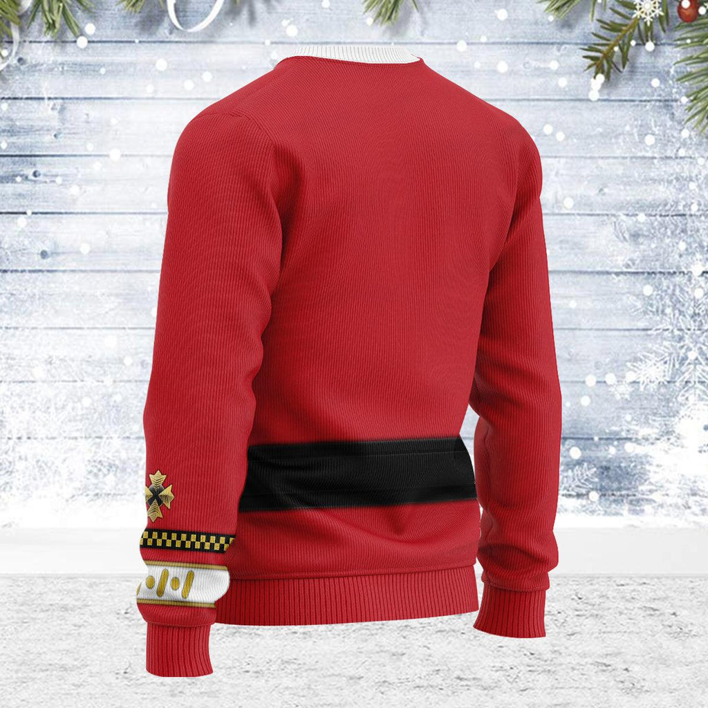 Admiral James T. Kirk Officer Themed Costume Christmas Wool Sweater - OodieGang.com