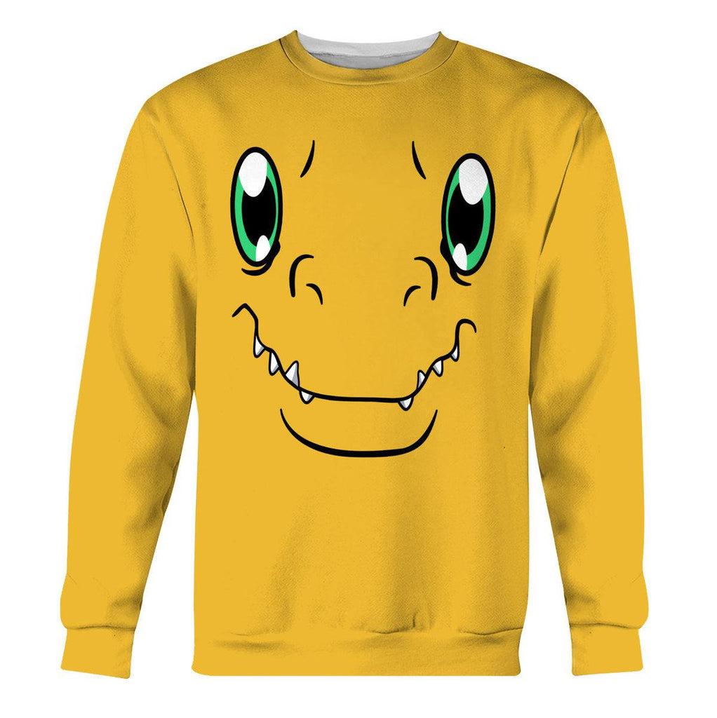 Agumon Hoodie T-shirt Sweatpants Cosplay - OodieGang