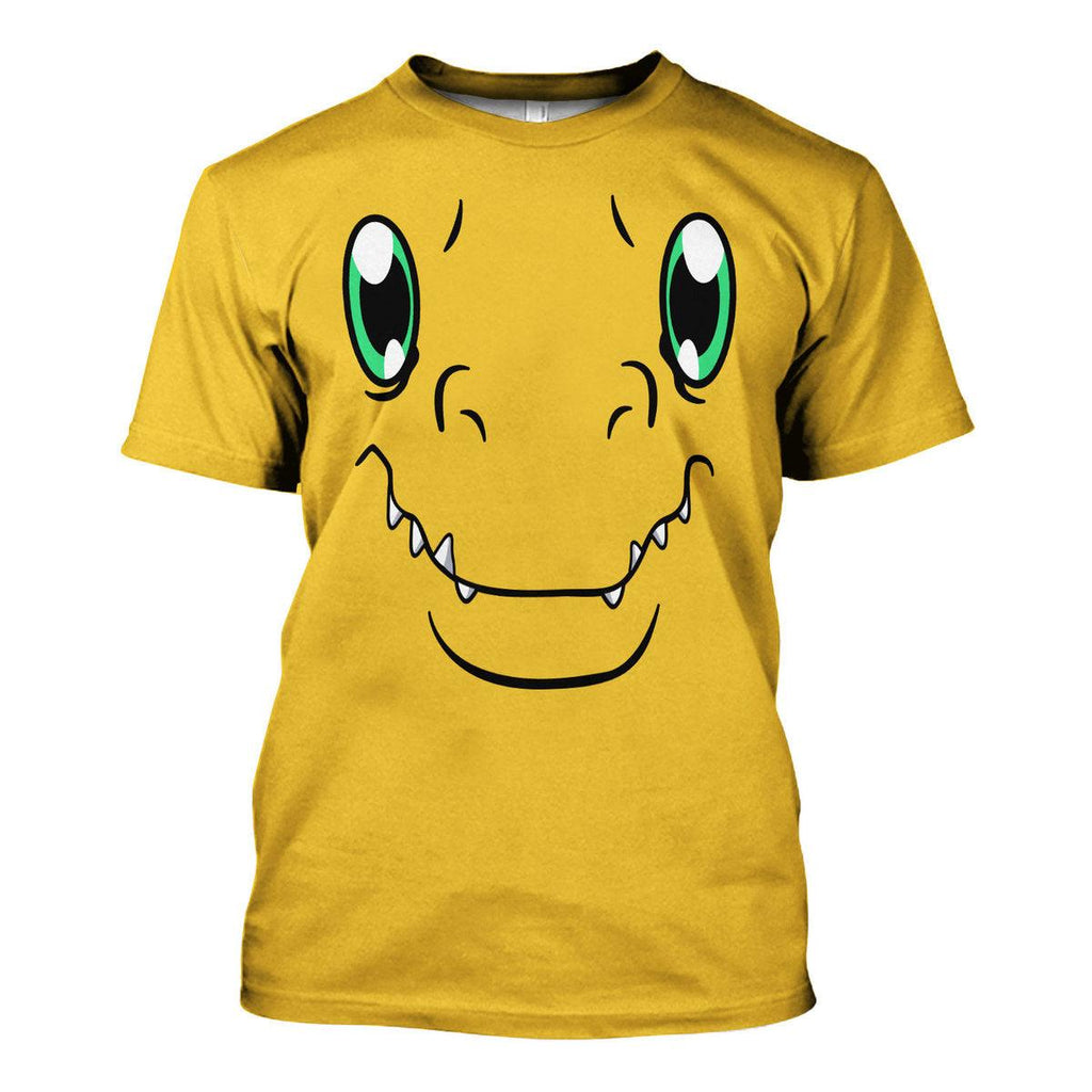 Agumon Hoodie T-shirt Sweatpants Cosplay - OodieGang