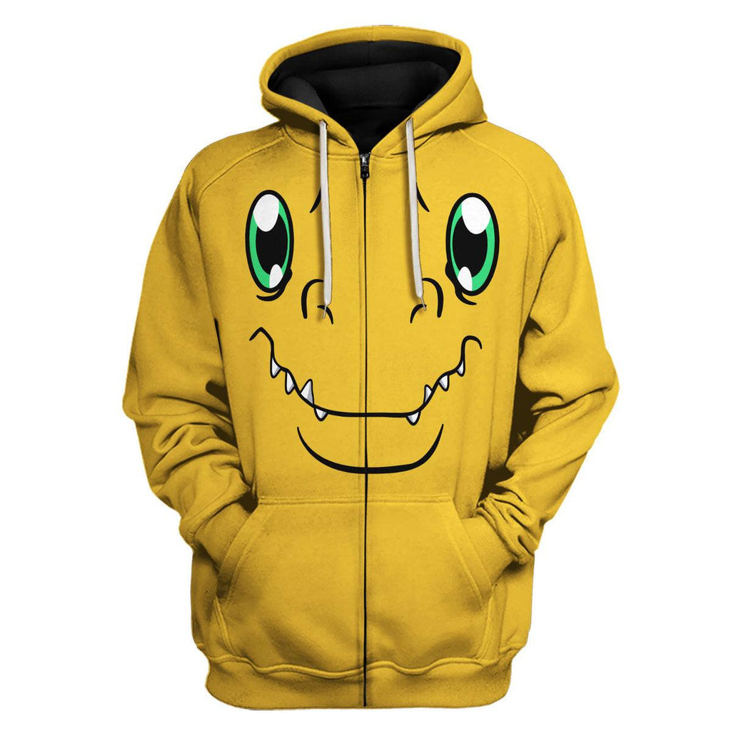 Agumon Hoodie T-shirt Sweatpants Cosplay - OodieGang