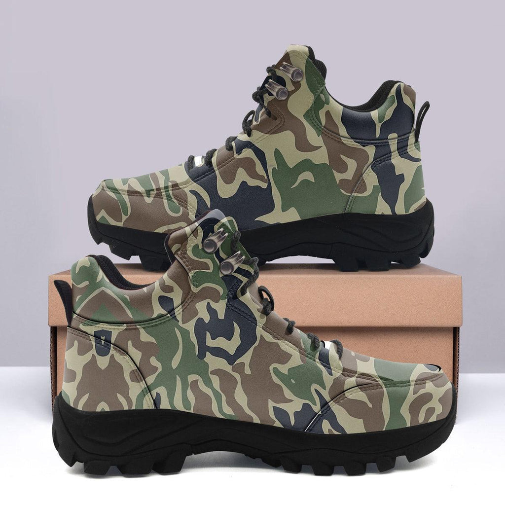 Aliens USCM Colonial Marines Camo Hiking Shoes - OodieGang