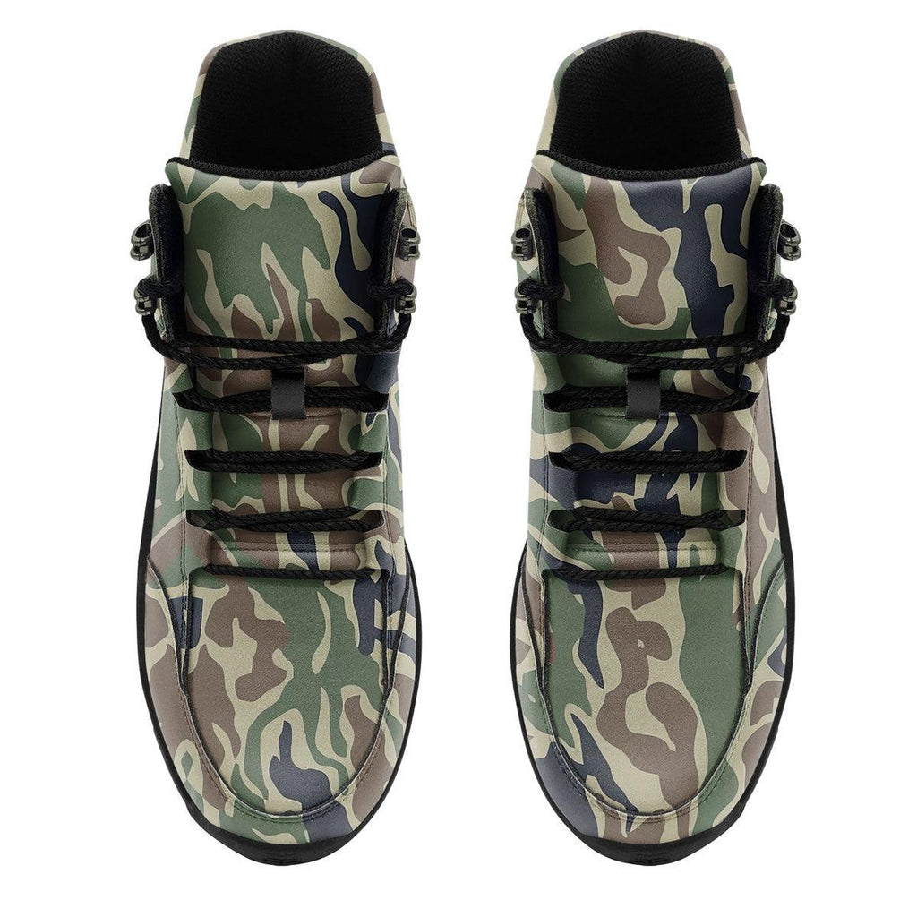 Aliens USCM Colonial Marines Camo Hiking Shoes - OodieGang