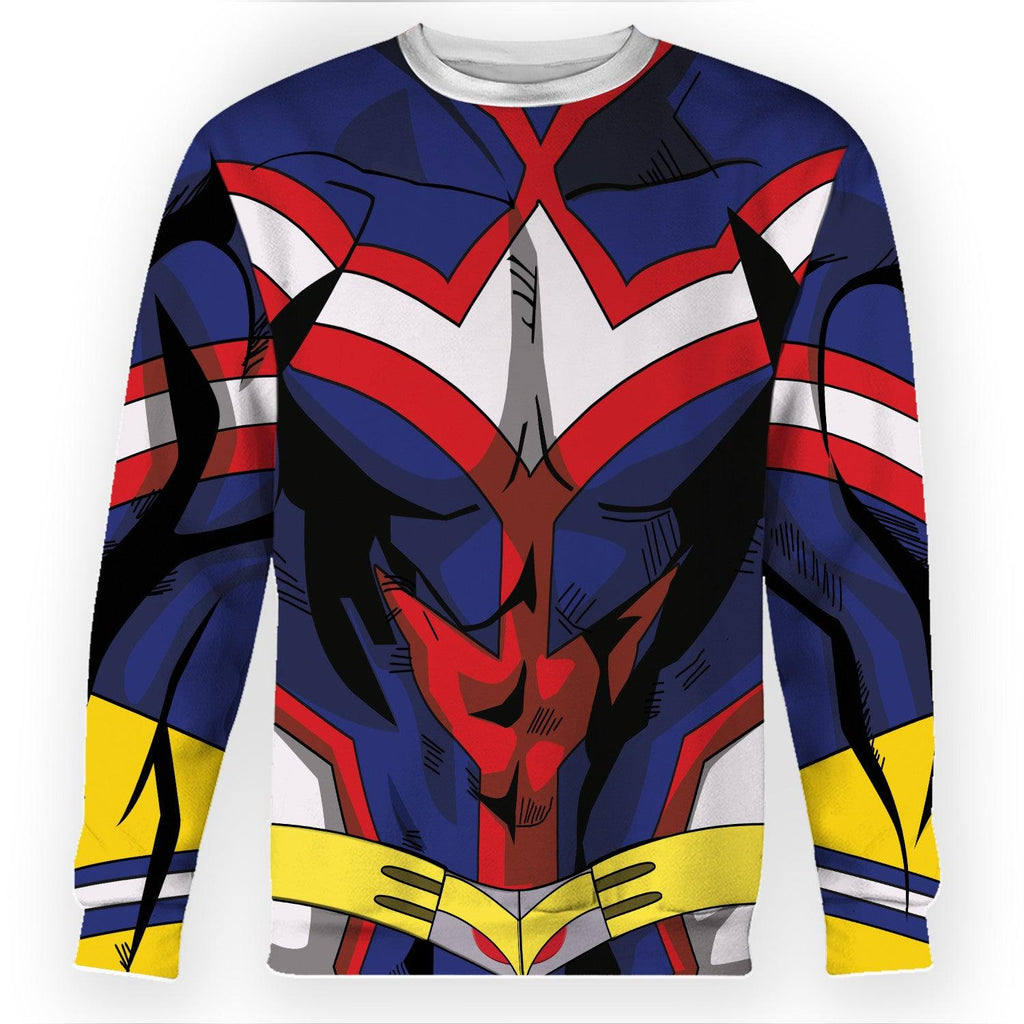 All Might My Hero Academia Hoodies T-shirt Sweatpants Apparel - DucG