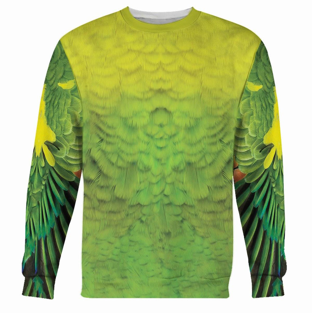 Amazon Parrot Animal Cosplay T-shirt Hoodie Sweatpants Apparel - OodieGang