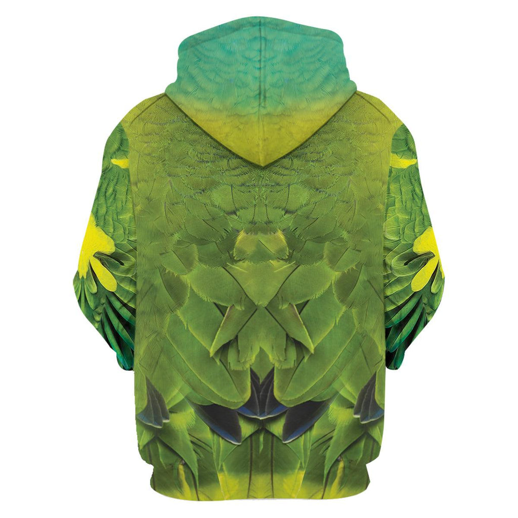 Amazon Parrot Animal Cosplay T-shirt Hoodie Sweatpants Apparel - OodieGang