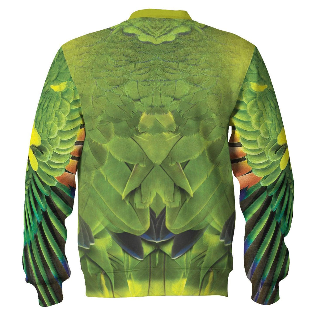 Amazon Parrot Animal Cosplay T-shirt Hoodie Sweatpants Apparel - OodieGang