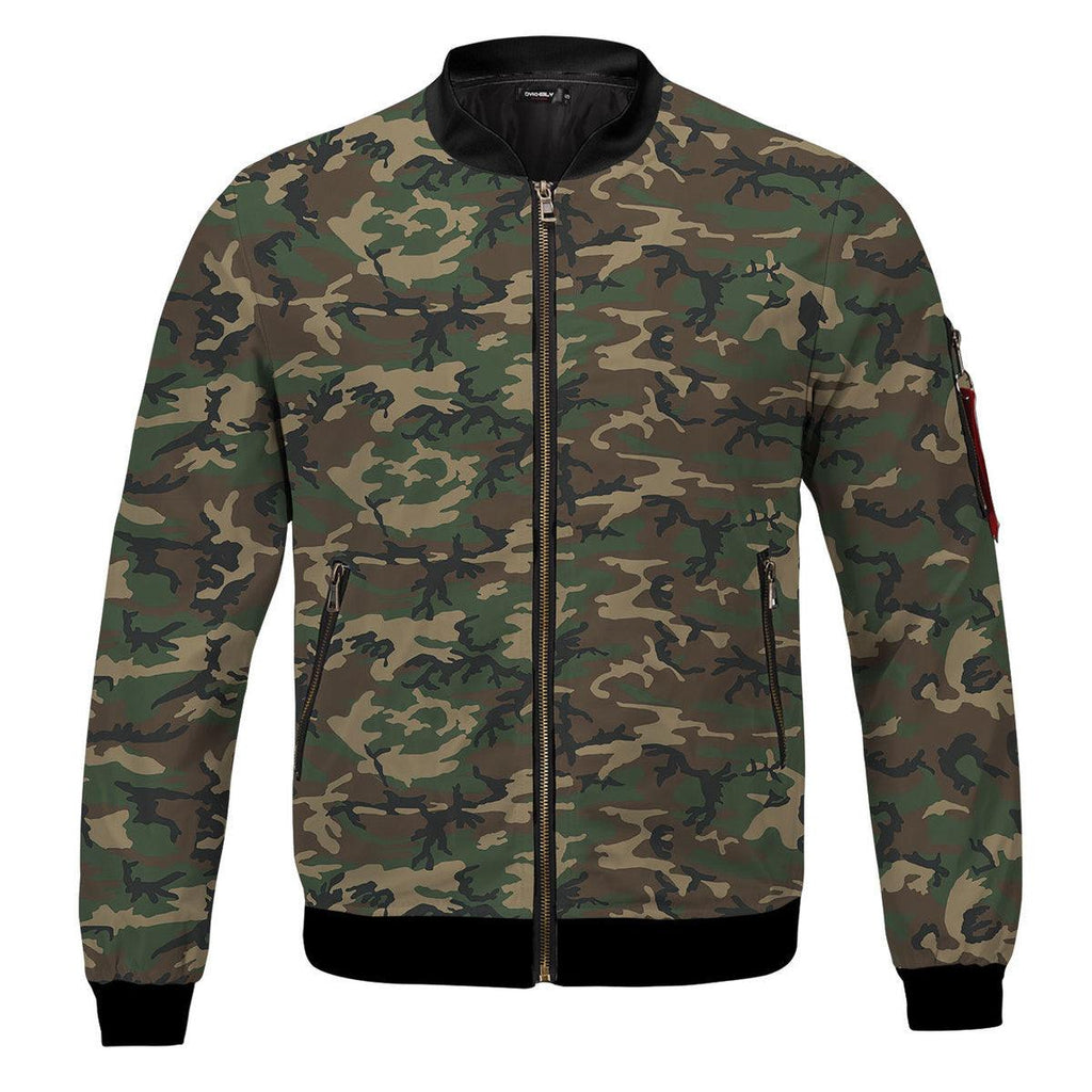 American ERDL Highland CAMO Bomber Jacket - OodieGang