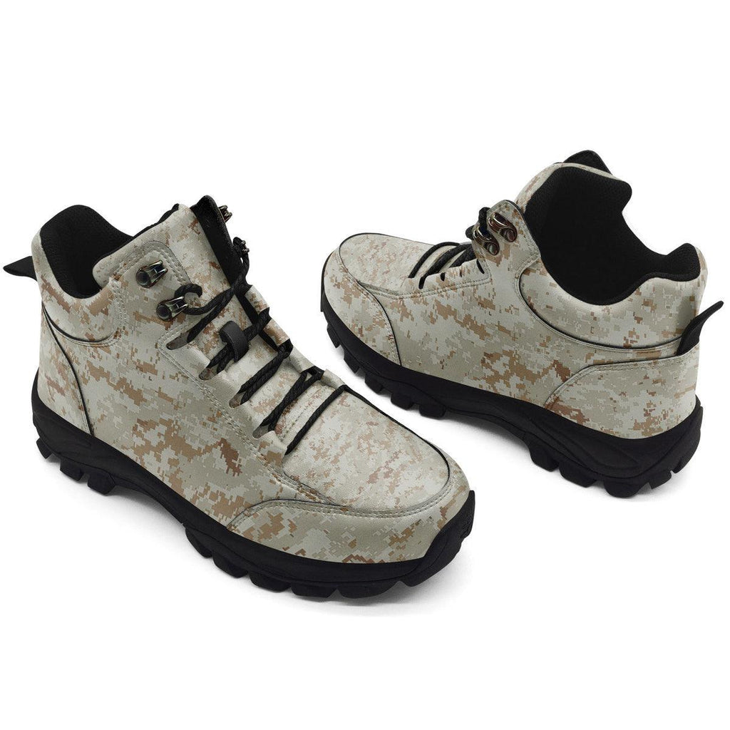 American Marine Pattern Desert CAMO Hiking Shoes - OodieGang