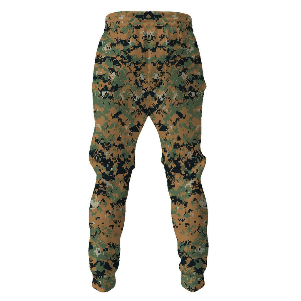 American MARPAT Marine pattern Woodland Camo - OodieGang