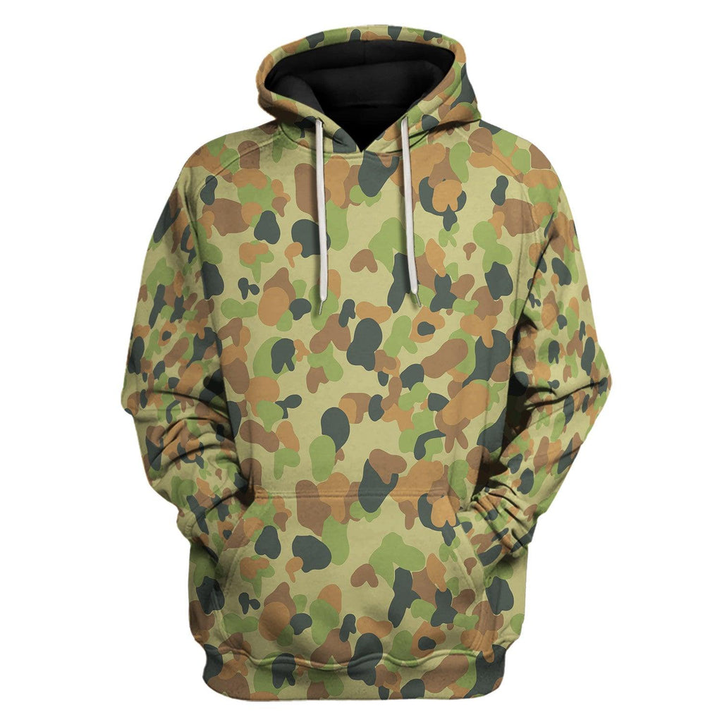 Australian AUSCAM Disruptive Pattern Camouflage Uniform Jelly Bean Camo Or Hearts And Bunnies - OodieGang