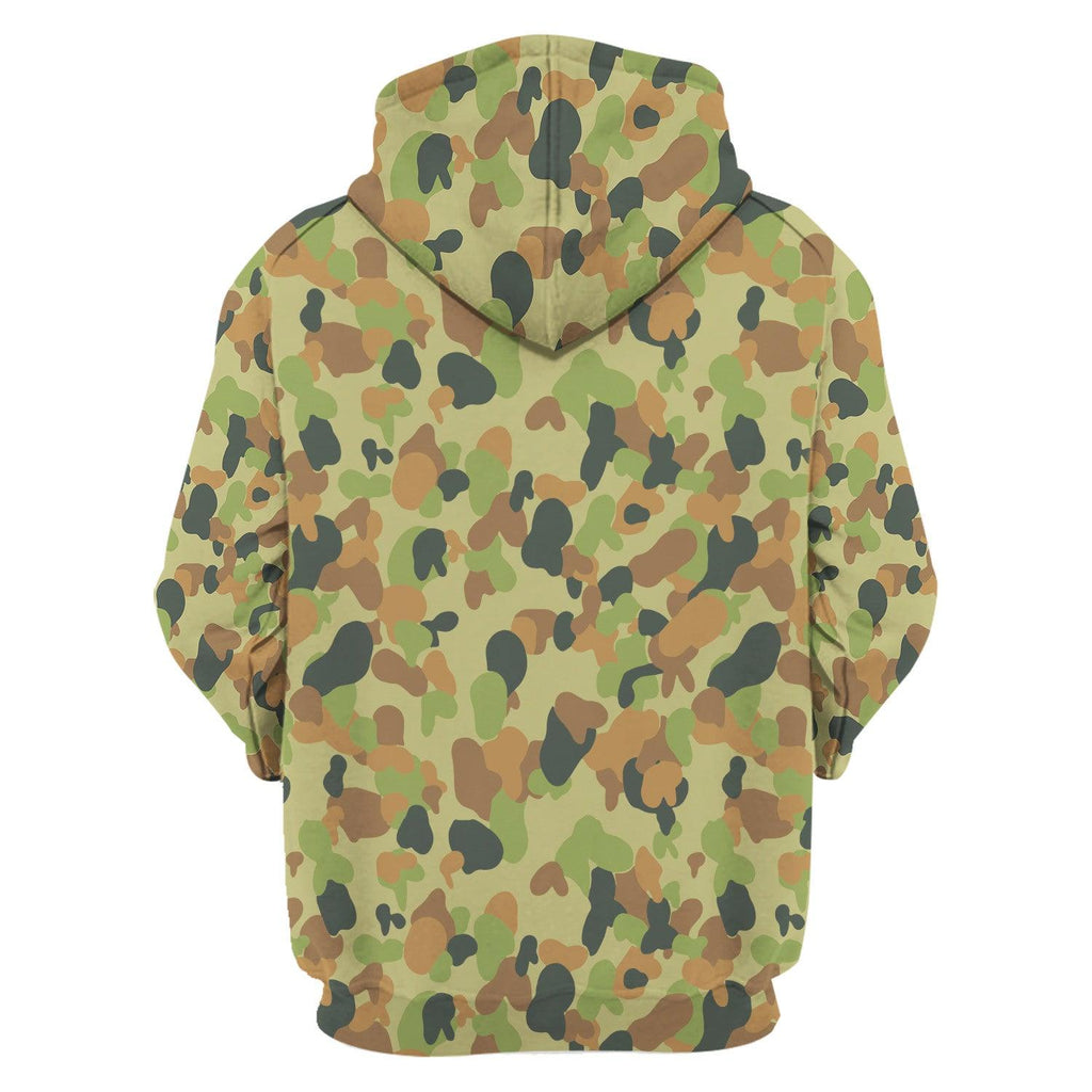 Australian AUSCAM Disruptive Pattern Camouflage Uniform Jelly Bean Camo Or Hearts And Bunnies - OodieGang