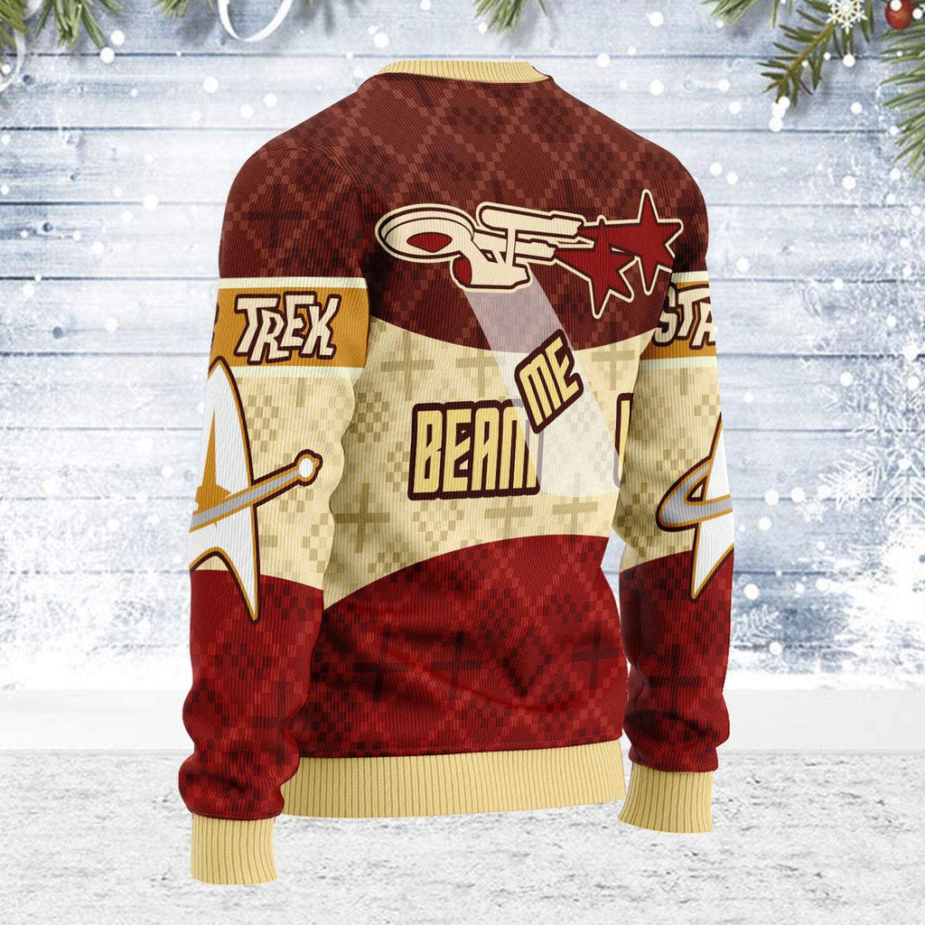 Beam Me Up Christmas Sweater - OodieGang.com