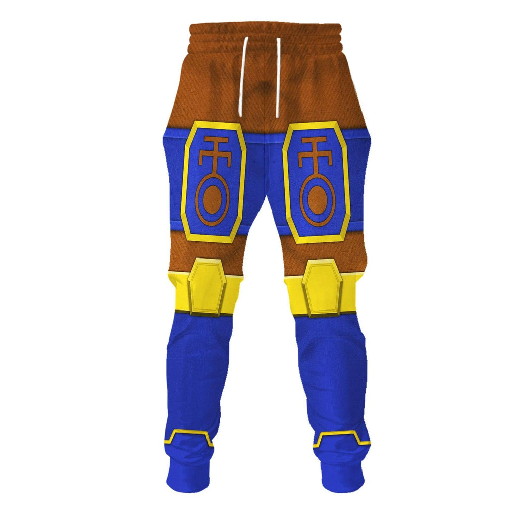 Beetlemon Digimon Frontier Hoodie T-shirt Sweatpants Cosplay - OodieGang