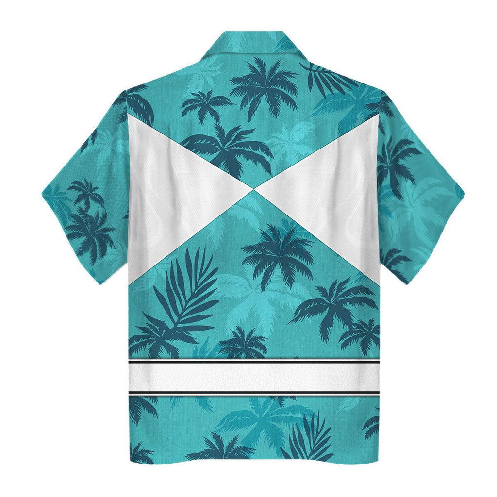 Belt Black Ranger x Tommy Vercetti Hawaiian Shirt Beach Shorts - OodieGang.com