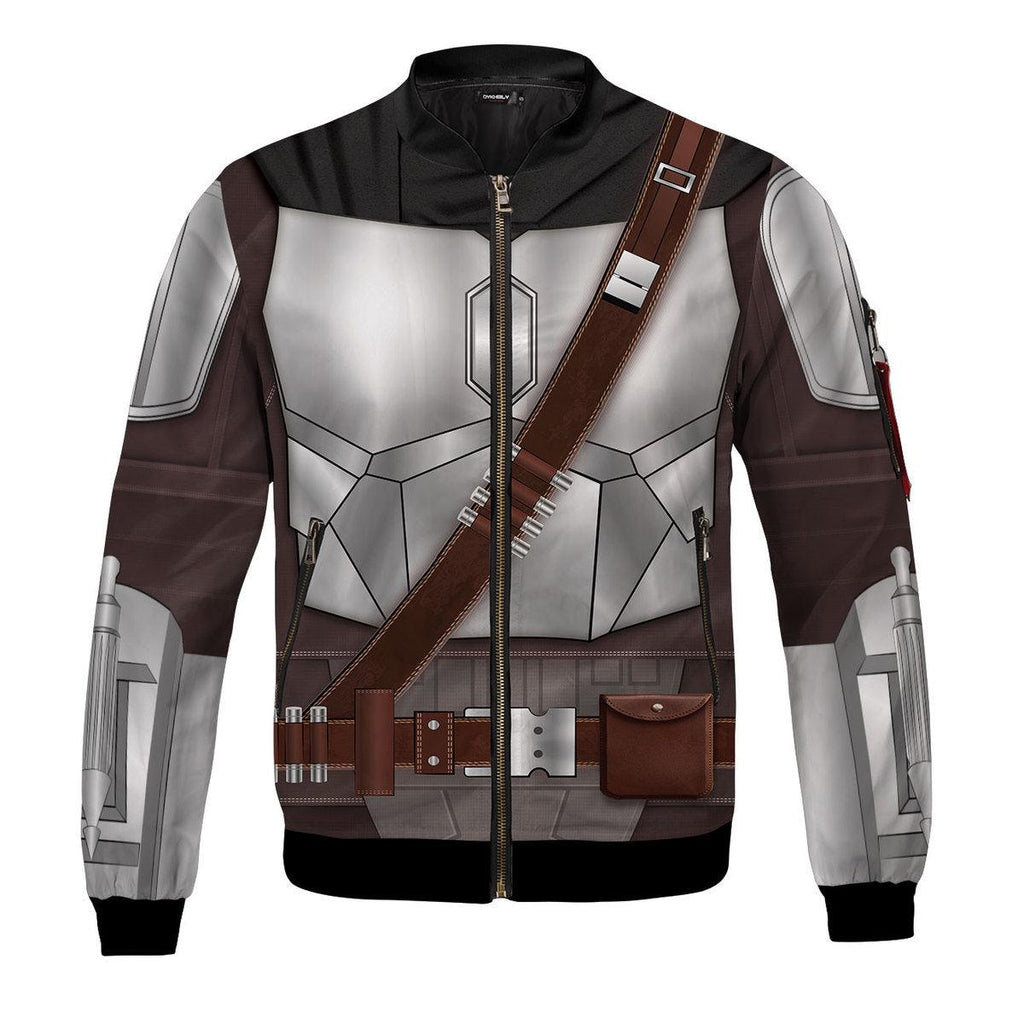 Beskar Version Of Madalorian Cosplay Bomber Jacket - DucG