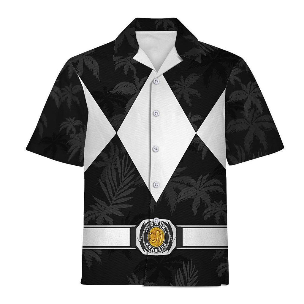 Black Ranger x Tommy Vercetti Hawaiian Shirt Beach Shorts - OodieGang.com