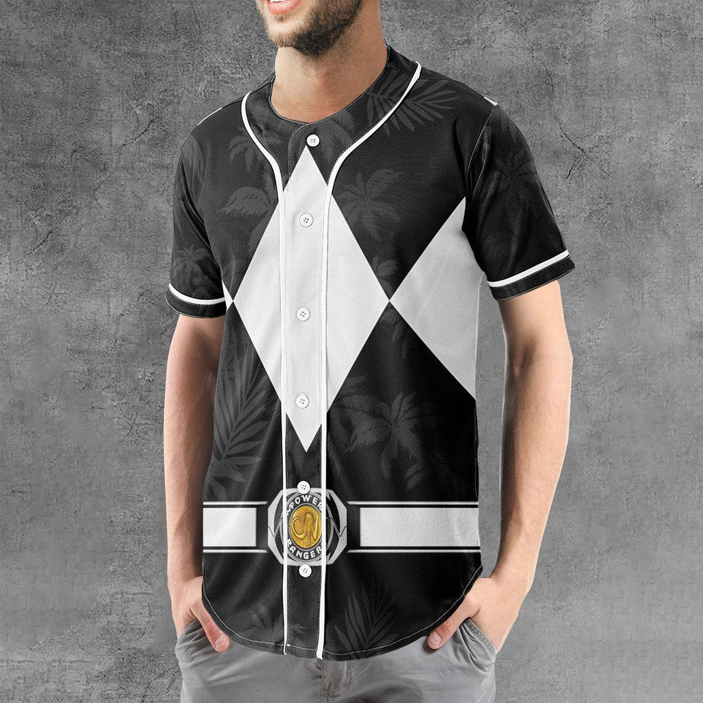 Black Ranger x Tommy Vercetti MLB Jersey Shirt Beach Shorts - OodieGang.com