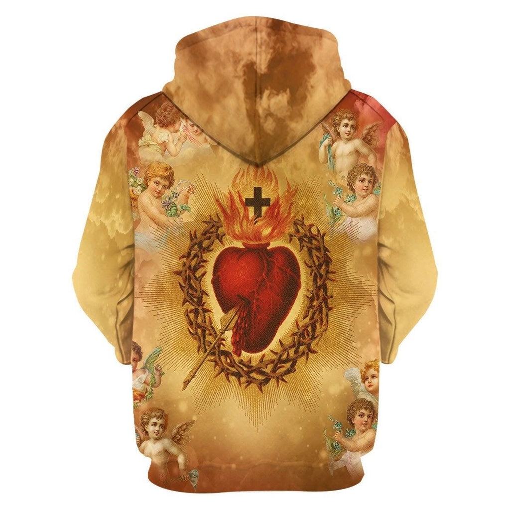 Blessed Virgin Mary & Jesus Hoodie - OodieGang