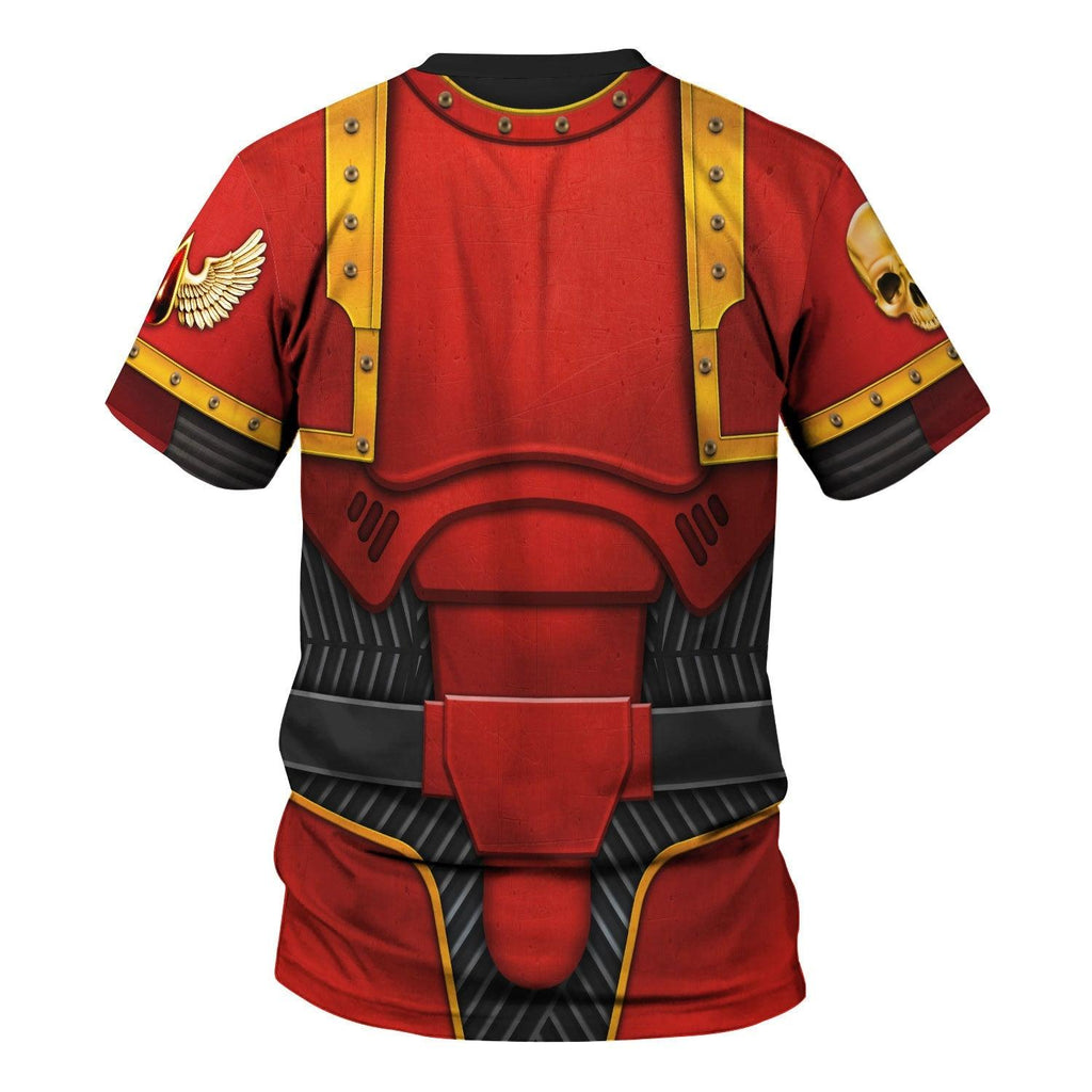 Blood Angels Captain T-shirt Hoodie Sweatpants Cosplay - OodieGang