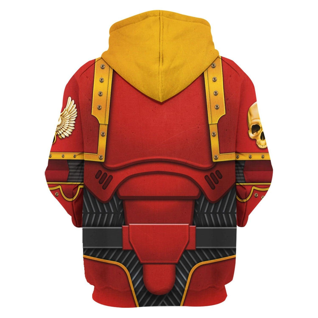 Blood Angels Captain T-shirt Hoodie Sweatpants Cosplay - OodieGang