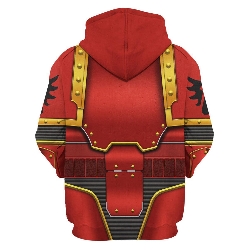 Blood Angels In Mark III Power Armor T-shirt Hoodie Sweatpants Cosplay - OodieGang